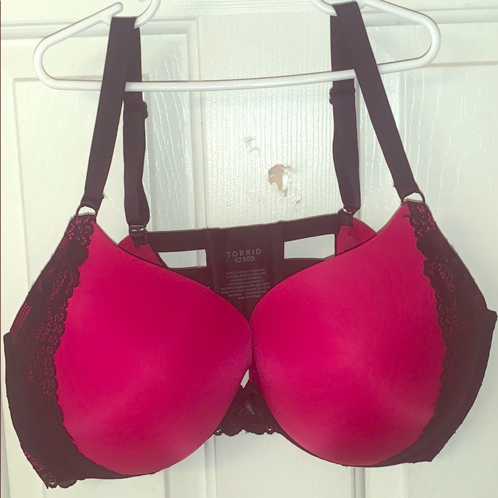 Torrid 42 DDD push up plunge Bra